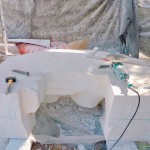 工欲善其事，必先利其器，『時光之河』於2018年初冬時節(jié)動工製作，西班牙雕塑家Nando Alvarez駐村臺中三周，打造一座跨越時空的時光之河。