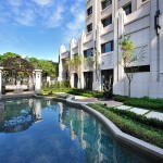 中庭水景完工實(shí)景圖