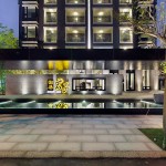 入口水景完工實(shí)景圖