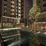 中庭水池景觀完工實(shí)景圖