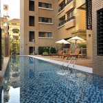 泳池完工實(shí)景圖