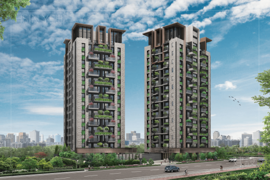 新業(yè)建設(shè)2023年驚艷新作，攜手國際金獎(jiǎng)大師－楊家凱 建築師，共同孕育臺(tái)中北屯獨(dú)一無二的地景美學(xué)。