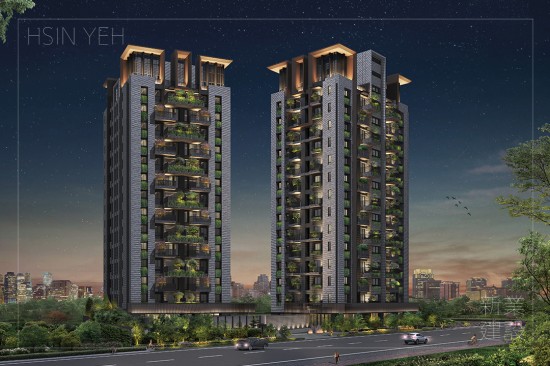 『新業(yè)14期 大塊藏硯』位於臺(tái)中北屯區(qū)，盡藏馥綠之美，近享繁華之最，磅礡四季造景，離塵不離城，打造高質(zhì)感家居。