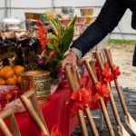 懷抱著感恩於天地的心，新業(yè)建築團(tuán)隊(duì)於2/23良辰吉時(shí)，舉行大塊森濤開工典禮。