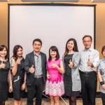 透過講師專業(yè)的講解，使我們在營養(yǎng)學的領域中獲益良多，新業(yè)代表所有嘉賓表達感謝之情