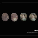 來自1616年的油畫「小公主」，歷經(jīng)2005年紐奧良水災(zāi)的肆虐，透過蔡舜任修復(fù)師的雙手，不抹滅時(shí)間的痕跡，讓物品得以保留當(dāng)代歲月重新綻放。