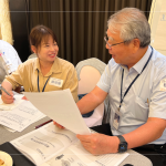 新業(yè)建設(shè)創(chuàng)辦人 穆椿松先生 與各部門主管一同參與，凝聚成長(zhǎng)的養(yǎng)分，攜手同行。