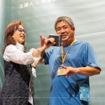 久違的孫氏教學(xué)，邀請家族好友上臺體驗說唱歌仔戲，趣味的男女反串、蓮花指、劍指、蘭花拳，讓大小朋友笑得不亦樂乎。