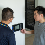 驗(yàn)屋時(shí)由客服人員、專業(yè)廠商陪同，陪您測(cè)試設(shè)備功能的健全，迎來舒適的生活品質(zhì)。