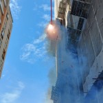 爆竹響徹，願【新業(yè)自由居】工程順利且大吉大利，完美收尾！