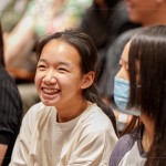 在講師的幽默敘事下，現(xiàn)場歡笑不斷，也重拾了追夢的勇氣。