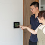 現(xiàn)代人追求智慧科技、安全防護(hù)的創(chuàng)新生活，測(cè)試保全對(duì)講主機(jī)，通訊、影像、聲音功能，為未來(lái)的居家生活增添安全與保障。