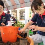 透過植樹活動落實減碳淨(jìng)零計畫，新業(yè)以實際行動展現(xiàn)對這片土地的關(guān)懷，為環(huán)境共生、守護生物多樣性而努力。