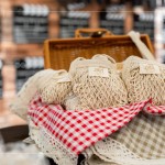 映後準(zhǔn)備新業(yè)設(shè)計的『編織棉網(wǎng)袋』，響應(yīng)環(huán)境永續(xù)，大人小孩輕量隨身袋著走，更可以重複利用，分享給在座的每位來賓。