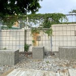 灌漿之後的雛形，彷彿為街道家具填滿靈魂，就只差外型的佈置及修飾了！