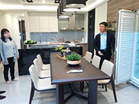 規(guī)劃55至72坪，自推出以來，大受科技新貴青睞，住宅部份已賣出7成。