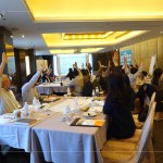 新業(yè)同仁們滿懷積極學(xué)習(xí)的態(tài)度，課程中與講師熱烈的互動。