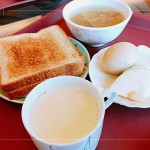 結(jié)束一個早上繁瑣且忙碌的檢查，享用營養(yǎng)均衡豐富的餐點，讓同仁避免因空腹或長時間檢查引起身體不適。