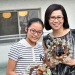 獨(dú)一無二的專屬花圈完成囉~為居家來點(diǎn)浪漫點(diǎn)綴吧！