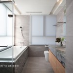 衛(wèi)浴空間根據(jù)使用習(xí)慣及需求，可選擇替換或調(diào)整配備，例如：淋浴龍頭設(shè)備升級、浴缸想要退除等等，讓格局規(guī)畫更有彈性。