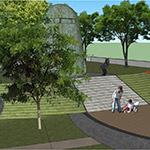 大肚山最有名的望高寮碉堡也成為充滿童趣的涵洞碉堡遊戲區(qū)。